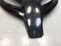 Aprilia Sr 50 Használt Külső Hűtőtakaró, Első Idom Betét (Kör sr), (Alsó Fül Le Van Törve) Fekete.