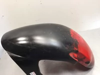 Aprilia Sr 50 Használt Első Sárvédő (Fekete-piros), ( Házilag festett, Sérült )
