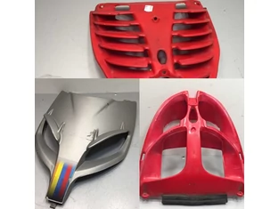 Hűtőtakaró, orr betét idom