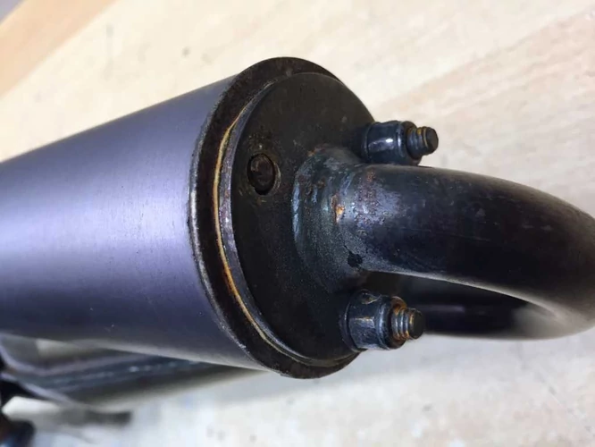 Használt Giannelli extra sport kipufogó ( piaggio) ( Hegesztett )