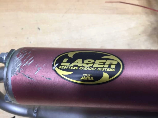 Használt Laser sport kipufogó ( Piaggio) 