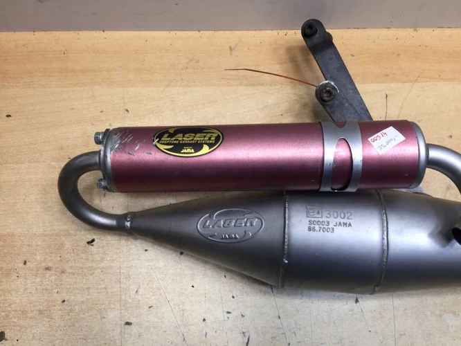 Használt Laser sport kipufogó ( Piaggio) 