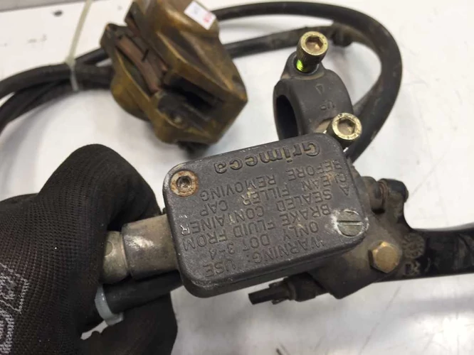 Aprilia Sr 50 Használt Komplett Hátsó Fékrendszer (Morini)